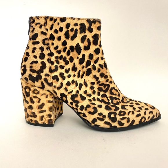 Steve Madden Shoes - Steve Madden Jillian Leopard Print Booties Size 8